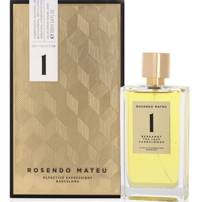 Rosendo Mateu Olfactive Expressions Rosendo Mateu Nº 1 Bergamot, Tea Leaf, Sandalwood