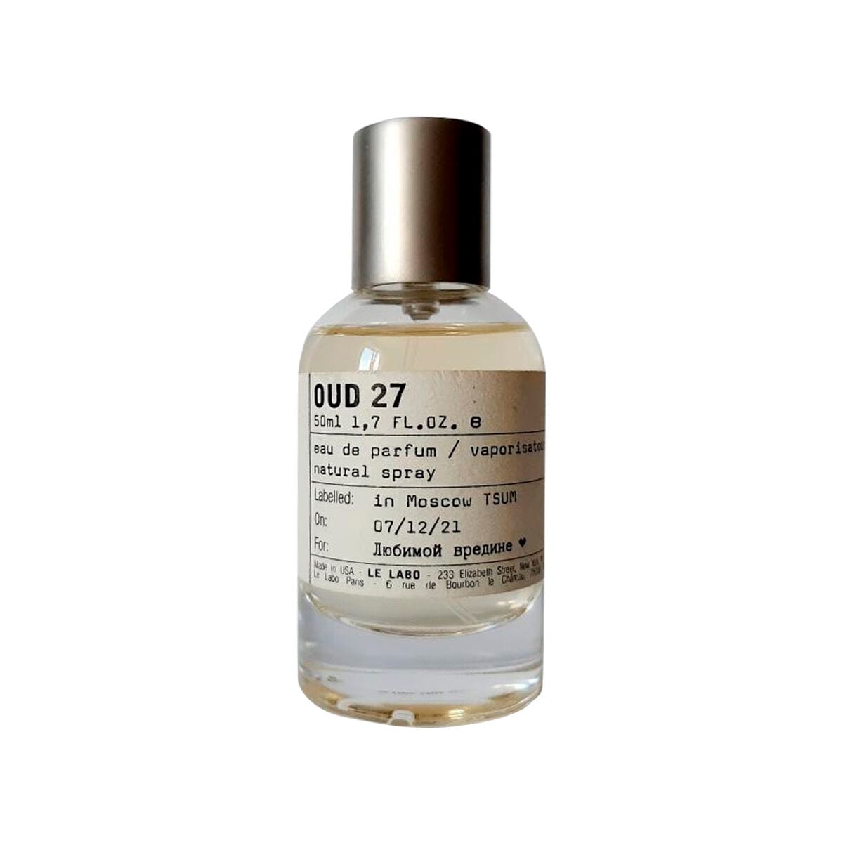 Le Labo Oud 27